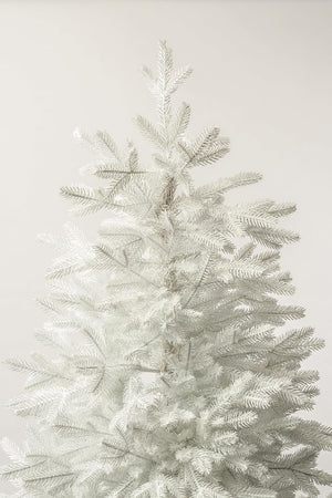 Albero di natale Bianco "Lincoln" 100 % in PE Effetto Real Touch di Altissima qualità