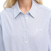 Guess camicia celeste relaxed fit LAURIANE W5YH47WHD10S01U