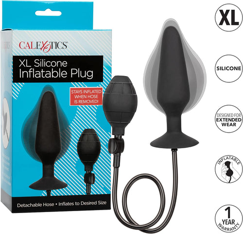 Plug anale XL gonfiabile pesante indossabile stimolatore prostata extra Grande