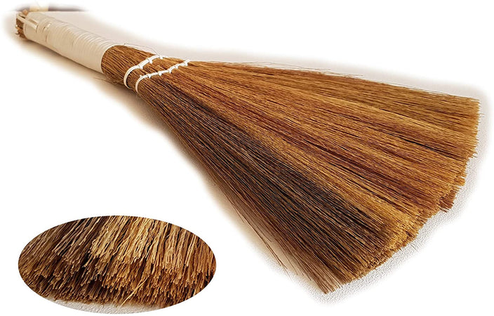 Scopino "Piuma" per caminetto e stufa a legna e pellet da 37 cm