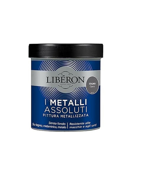 LIBERON - PITTURA METALLIZZATA I METALLI ASSOLUTI STAGNO OPACO 500ML
