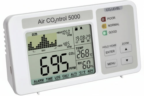 TFA Dostmann - 31.5008.02 AIRCO2NTROL 5000 - Misuratore di CO2 con registratore di dati