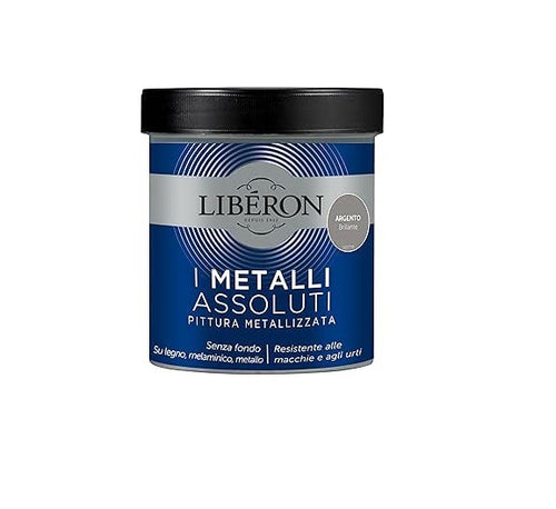 LIBERON - PITTURA METALLIZZATA I METALLI ASSOLUTI ARGENTO BRILLANTE 500ML