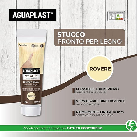 AGUAPLAST - AP STUCCO LEGNO WOODLITE ROVERE 125 ML