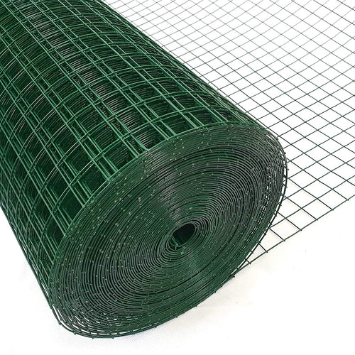 Rete elettrosaldata per recinzione in metallo, maglia quadrata 13 x 13 mm