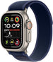 Apple Watch Ultra 2 (GPS + Cellular 49mm) Smartwatch, Sport Watch with Titanium Case in Nature and Trail Loop in Blue (M/L) Fitness Tracker, Precise GPS, Extra Long Battery Life