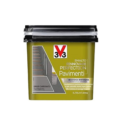 V33 - SMALTO RINNOVARE PERFECTION PAVIMENTI 750ML GRIGIO CARBONATO SATINATO