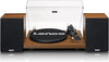 Lenco LS-480 Hi-Fi Turntable with Bluetooth - With External Speakers 2 x 30 W RMS - Belt Drive - Preamp - MDF Housing - Brown