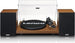 Lenco LS-480 Hi-Fi Turntable with Bluetooth - With External Speakers 2 x 30 W RMS - Belt Drive - Preamp - MDF Housing - Brown