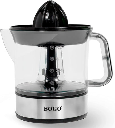 SOGO Spremiagrumi  40W acciaio inox / 0,7L / 2 coni