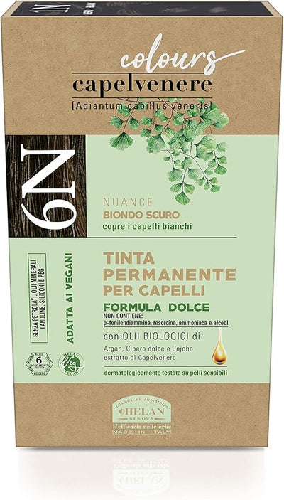 Capelvenere Colours Tinta per Capelli  6N Biondo Scuro