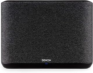 DENON HOME250, Diffusore compatto con Bluetooth, diffusore HiFi wireless con Alexa integrata, Nero