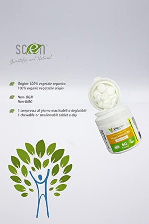 Vitamin D3 - 1000IU - Scen - 60 cpr. vegan