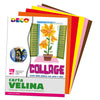 Busta Di Carta Velina 25Fg 50X76Cm 5 Colori Caldi Assortiti Deco
