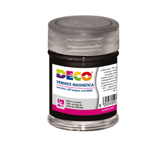 Vernice Lavagna Magnetica All'Acqua Nero 120Gr Deco