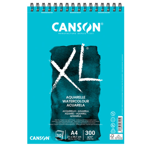 Album Xl Aquarelle F.To A4 300Gr 30Fg Canson