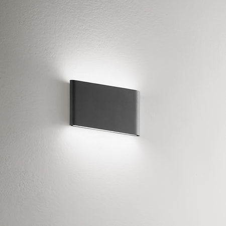 Applique esterno Gea Led TAARHI 175 GES881C IP54 LED alluminio lampada parete esterno biemissione