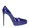 Le Silla Scarpe con Tacco Blu da donna