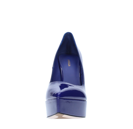 Le Silla Scarpe con Tacco Blu da donna