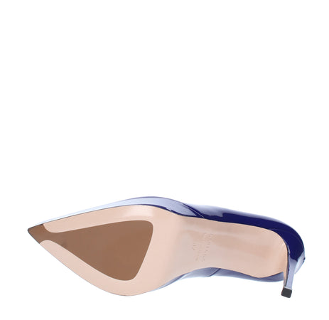 Le Silla Scarpe con Tacco Blu da donna