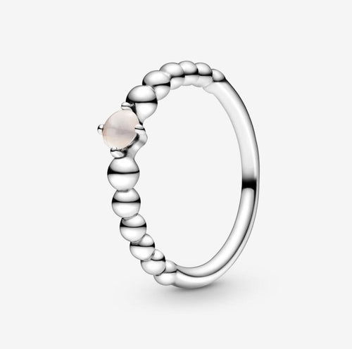 Pandora Anello rosa cipria decorato con sfere