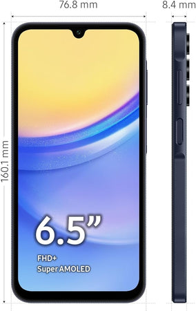 SAMSUNG SM-A156 A15 4+128GB6.5 BLUE BLACK DS 5G ITA