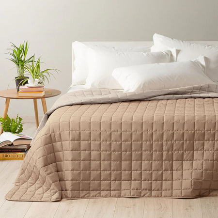 Copriletto Trapuntato Modern ! Caleffi in Microfibra - Eleganza e Comfort per Ogni Stagione