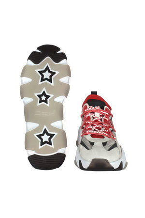 ASH Ash - Sneakers - 450986 - Rosso/Grigio da donna