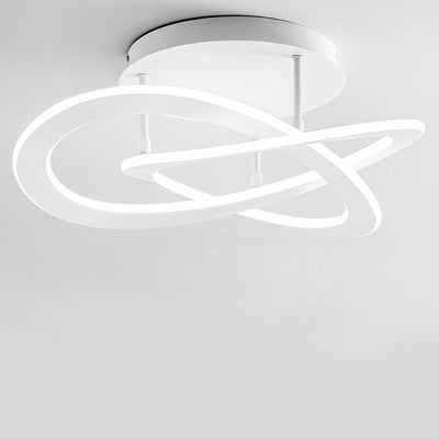 Plafoniera led Gea Luce YARA PG N 50W LED alluminio lampada soffitto moderna