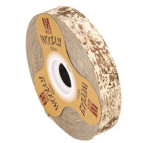 Rotolo Nastro Woodly Corteggia 24Mmx100Mt Avorio Bolis