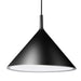 Sospensione nero Gea Luce BARBIE SG E27 LED alluminio lampada soffitto moderna