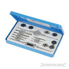 Kit per la filettatura meccanica Silverline 16 pezzi - Eternal Brico