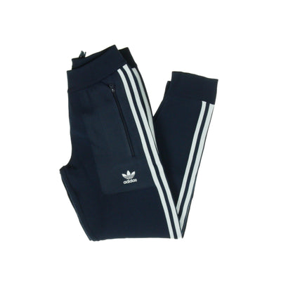 Adidas Pantalone Tuta Felpato Uomo Bf Knit Tp Collegiate Navy da uomo