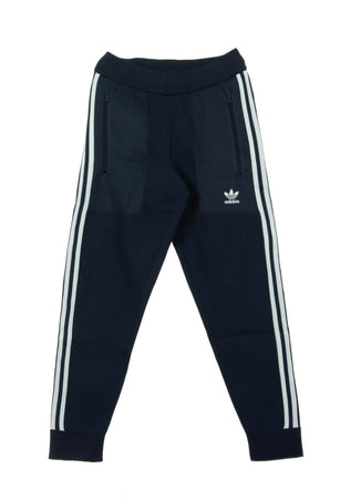 Adidas Pantalone Tuta Felpato Uomo Bf Knit Tp Collegiate Navy da uomo
