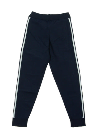 Adidas Pantalone Tuta Felpato Uomo Bf Knit Tp Collegiate Navy da uomo