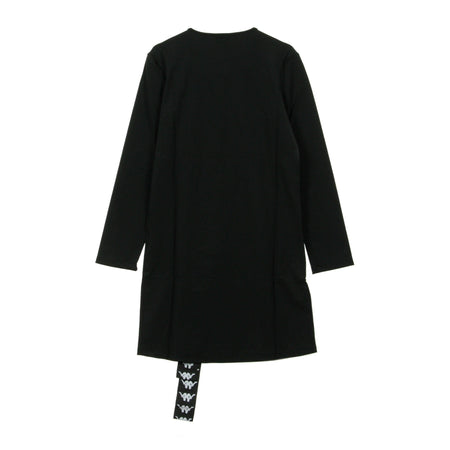 KAPPA Vestito Donna Banda Aokoro Black/white da donna