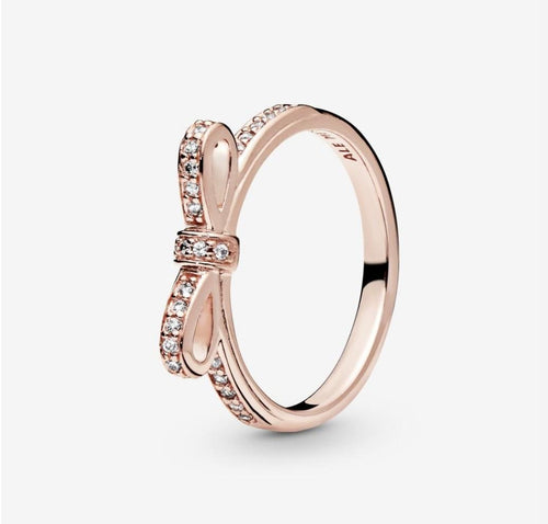 Pandora Anello Fiocco classico rosè