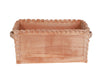 Biscottini Cassetta cesta in Terracotta 100% Made in Italy interamente Lavorata a Mano