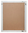 Biscottini Specchio Specchiera da parete e appendere verticale/orizzontale L47xPR4xH57 cm finitura bianco anticato.