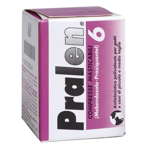 Sverminante Pralen Compresse per Cani e Gatti Teknofarma