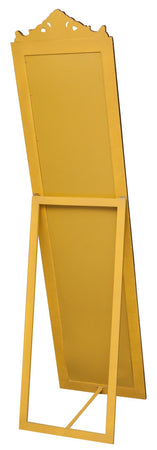 Biscottini Specchiera da terra L43xPR4xH178 cm finitura oro anticato.