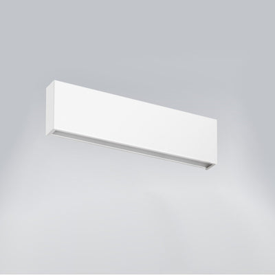 Applique moderno Linea Light Group BOX W1 MONO EMISSION 8772 LED 14W alluminio lampada parete
