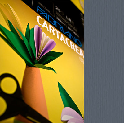 Blister 10Fg Cartoncino 35X50Cm 220Gr Ferro Cartacrea Fabriano