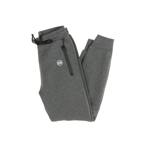 DOLLY NOIRE Pantalone Tuta Felpato Uomo Pants Grey Dark Grey Melange da uomo