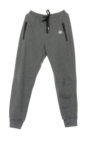 DOLLY NOIRE Pantalone Tuta Felpato Uomo Pants Grey Dark Grey Melange da uomo