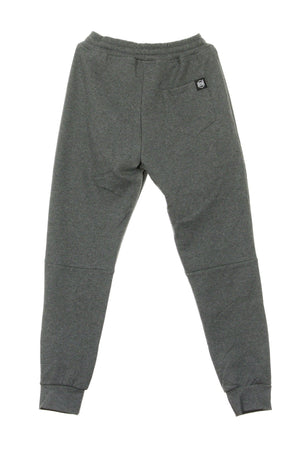 DOLLY NOIRE Pantalone Tuta Felpato Uomo Pants Grey Dark Grey Melange da uomo