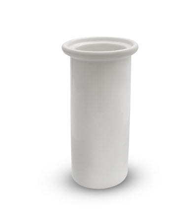 Ricambi scopino bagno - Scopino bagno tazza ceramica bianca