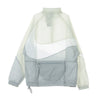 Nike Giacca a Vento Infilabile Uomo Vw Swoosh Wvn Hlfzip Jkt Wolf Grey/white/light Bone/white da uomo