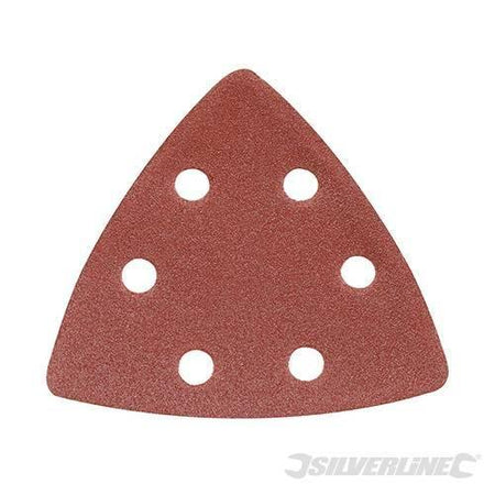 Fogli triangolari con fissaggio strappo 90 mm in ossido di alluminio varie grane prezzo Silverline
