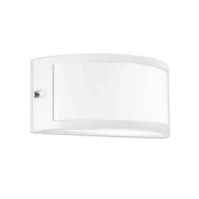 Applique Gea Led GRETA GES143 E27 LED IP54 bianco lampada parete moderno esterno